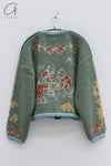 YANYAN KNITS 24 Autumn and Winter Jacket YYK-YYW20-0503-LV Green
